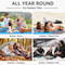 Sandproof Waterproof Beach Blanket Lightweight Picnic & Travel Mat