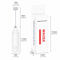 Electric Handheld Egg Beater Handheld Milk Frother Fast Electric Egg Beater For Cream Coffee Baki 6