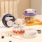 Double Layer Portable Salad Cup Yogurt Container With Lid Dispenser 1