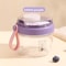 Double Layer Portable Salad Cup Yogurt Container With Lid Dispenser 6