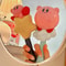 Kirby Cartoon Hair Brush With Air Cushion Scalp Massage 0