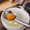 Professional Stainless Steel Egg Yolk Separator With Long Handle 0