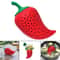 Chili Shaped Silicone Spice Filter For Stews And Soups Herbal Infusion Bag 0