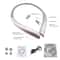 Comfort Fit Wireless Neckband Headphones with Stereo Sound and Hands Free Calling