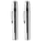Silver Aluminum Alloy Chalk Holder For Teachers And Chalkboard Writing 0
