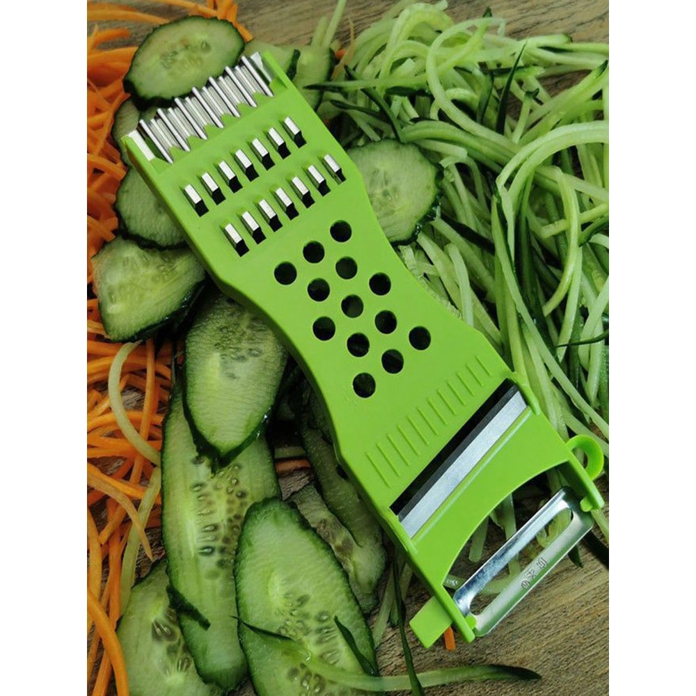 Multifunctional Vegetable Cutter and Cheese Grater for Fast Meal Prep