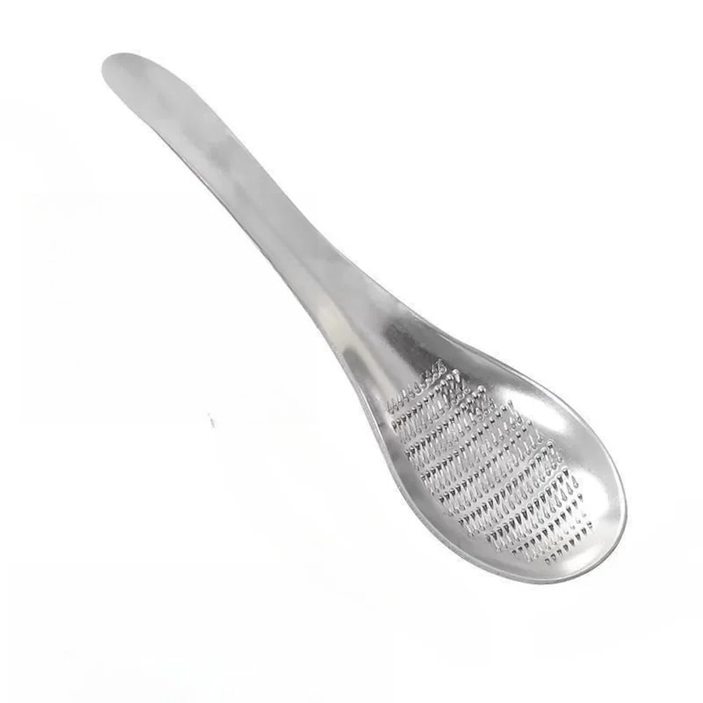 Stainless Steel Garlic Grater And Ginger Grater Spoon For Quick Kitchen Prep 0