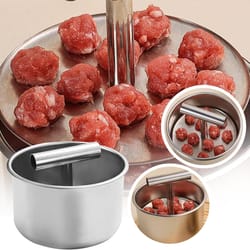 stainless steel meatball maker non stick meatball press mold