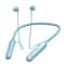 Bluetooth neckband headphones with LED battery display and TF Card Support
