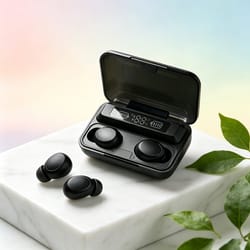 waterproof tws wireless earbuds with bass and touch control