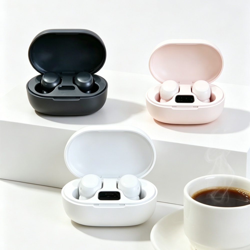 Wireless Bluetooth Headset with Microphone for Clear Hands Free Calls