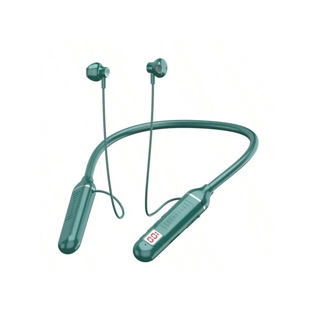 Gaming Neckband Bluetooth Headphones With LED Display And TF Card Slot 8