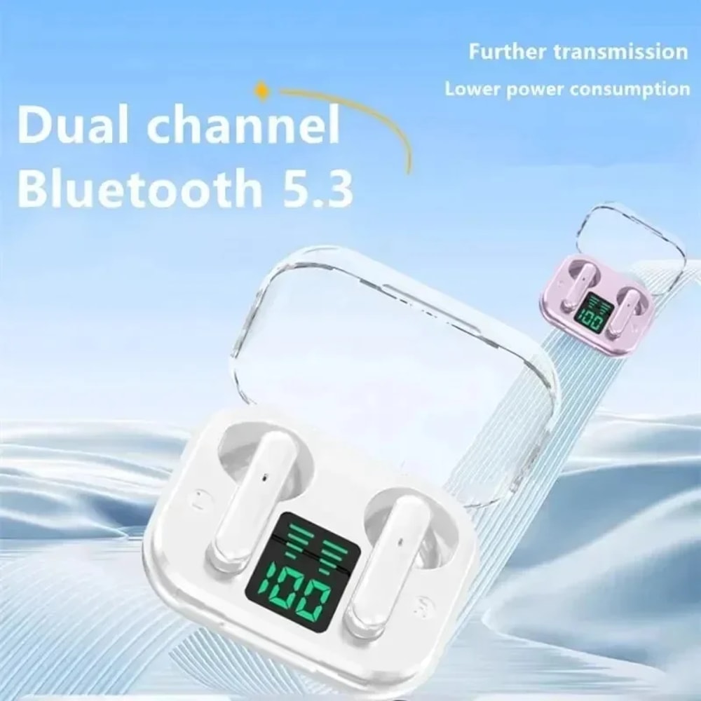 Wireless Bluetooth Gaming & Sport Earbuds with LED Display