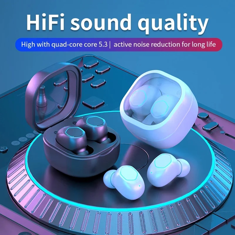 Wireless TWS Bluetooth Sport Earbuds With Mic And Charging Case 1