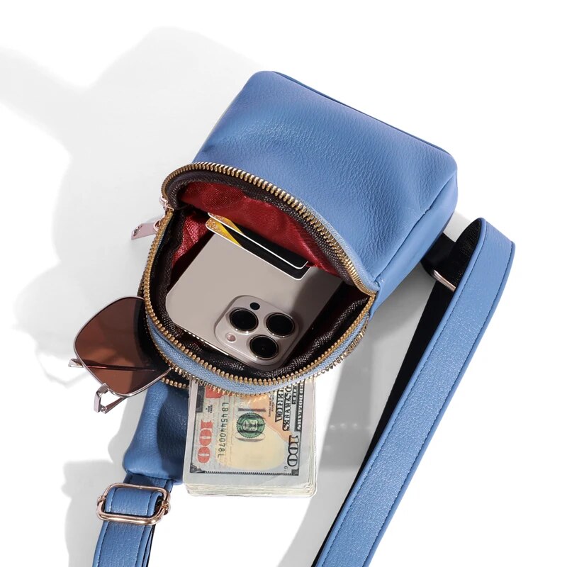 Fashionable Chest Bag For Women With Wide Shoulder Strap 2