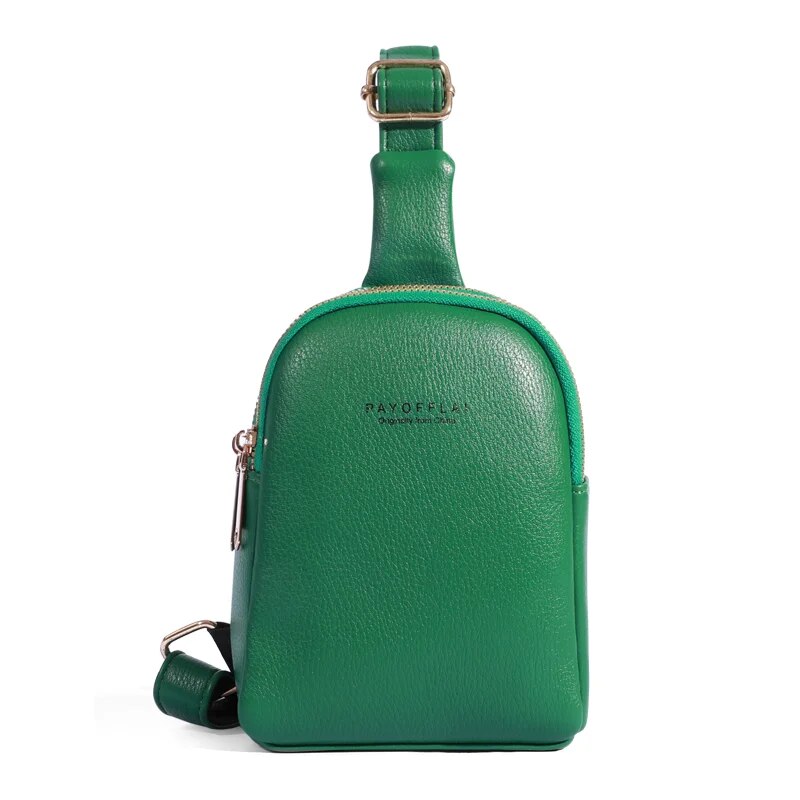 Fashionable Chest Bag For Women With Wide Shoulder Strap 9