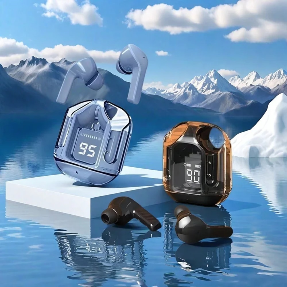 Mini Wireless Earbuds with LED Power Display & TWS Stereo Sound