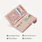 Slim RFID Wallet For Women Travel Long Bifold Clutch Purse Credit Card Holder 4