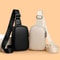 Minimalist Genuine Leather Crossbody Bag For Women Men 1