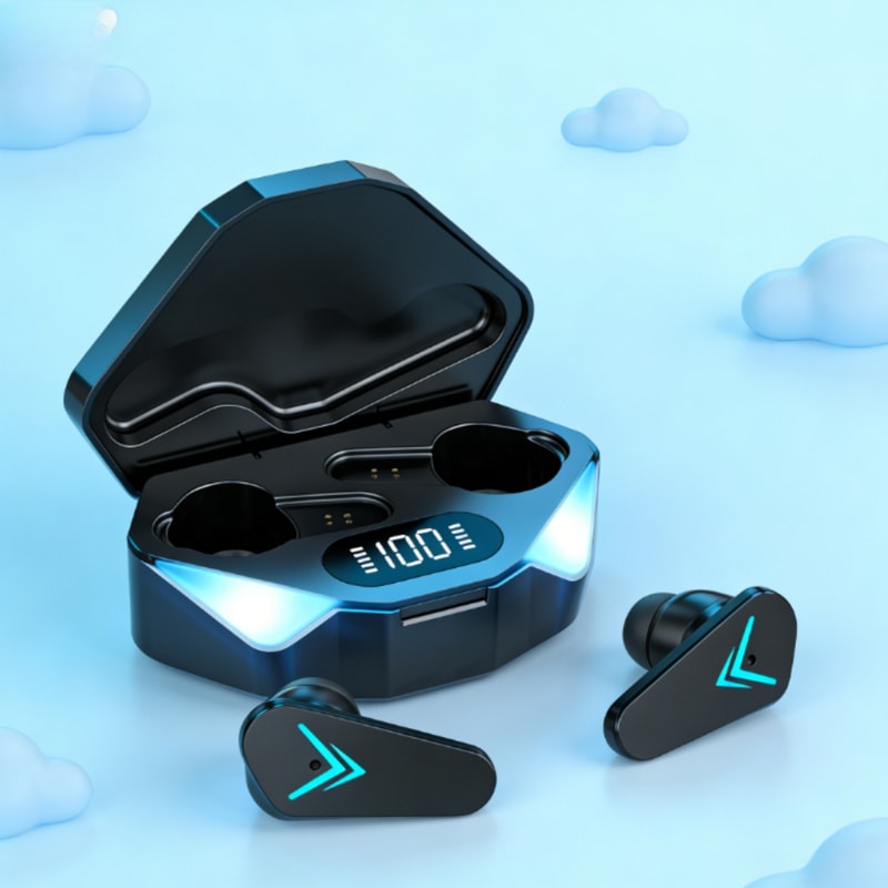 TWS Wireless Gaming Earbuds with Stereo Sound & Mic
