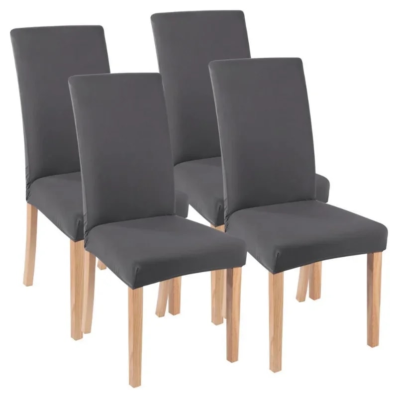Universal Stretch Chair Covers Spandex Dining Seat Covers 1