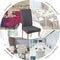 Universal Stretch Chair Covers Spandex Dining Seat Covers 2