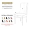 Universal Stretch Chair Covers Spandex Dining Seat Covers 4