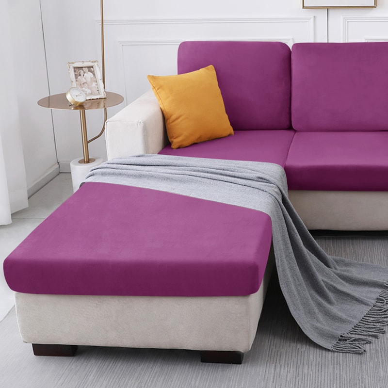 Premium Plush Sofa Slipcover Anti Slip Couch Cover For Living Room Bedroom 0