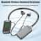 Wireless Bluetooth Neckband Headphones with LED Display & Hifi Stereo