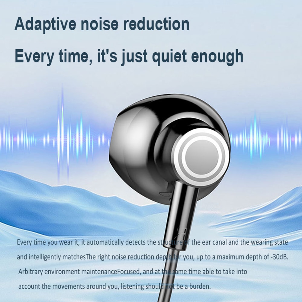 Wireless Bluetooth Neckband Headphones with LED Display & Hifi Stereo