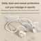 Air Conduction Ear Hook Bluetooth Headphones with Mic Sport Ready Wireless Stereo Headset