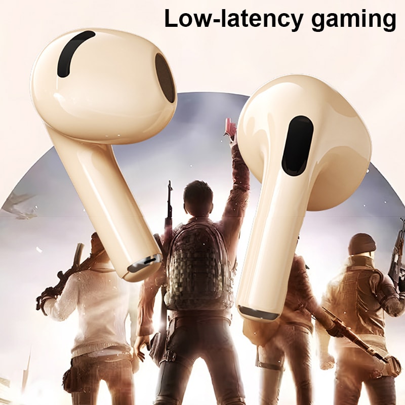 Bluetooth Wireless Earbuds TWS Pro4c with ENC Noise Cancelling & Low Latency