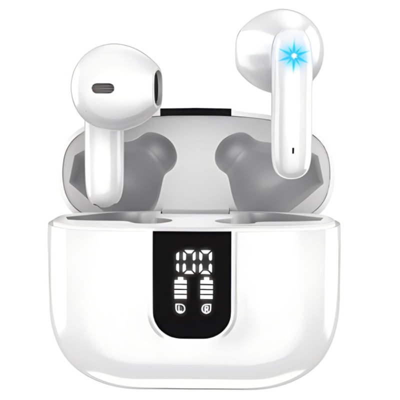 TWS Wireless Sport Earbuds with LED Power Display & True Stereo Sound