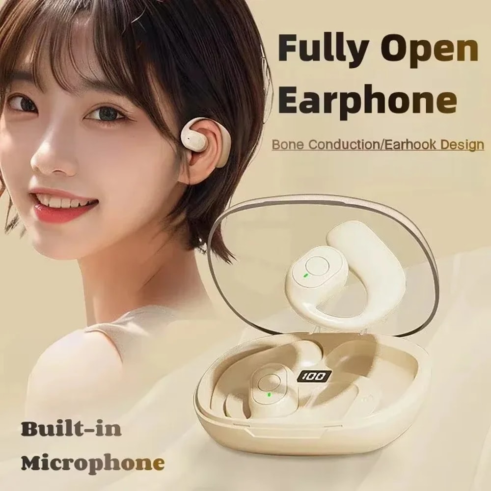 Premium True Wireless Bluetooth wireless earphones Active noise cancelling earbuds with Mic