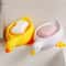 Cute Yellow Duck Self Draining Soap Dish For Bathroom Sink 0