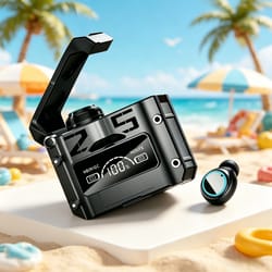 premium tws wireless earbuds with bluetooth & noise canceling touch control
