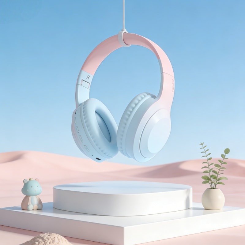 High Fidelity Wireless Bluetooth Gaming Headphones With Noise Cancelling 0