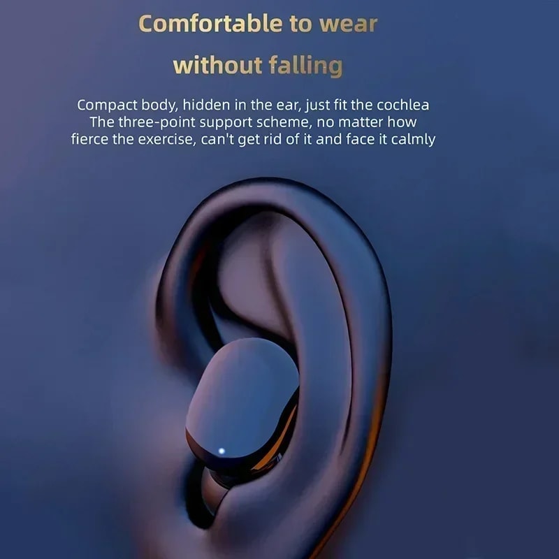 TWS Bluetooth Noise Cancelling Earbuds with LED Display & Mic