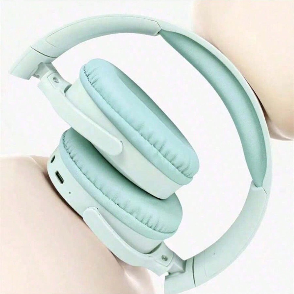 Macarone Wireless Bluetooth Headphones Hifi Bass Gaming Earbuds with Mic