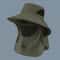 UV Protection Summer Sun Hat with Neck Flap for Outdoor Adventures