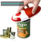 Portable Automatic Electric Can Opener Hands Free Smooth Edge Battery Operated One Touch