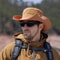 Mens Outdoor Sunscreen Hat Breathable Fishing Hiking Sunshade 3