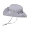 Mens Outdoor Sunscreen Hat Breathable Fishing Hiking Sunshade 8