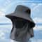 UV Protection Sun Hat With Neck Flap For Fishing Hiking And Outdoor Wear 1