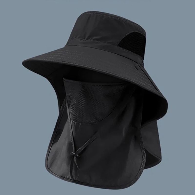 UV Protection Sun Hat With Neck Flap For Fishing Hiking And Outdoor Wear 5
