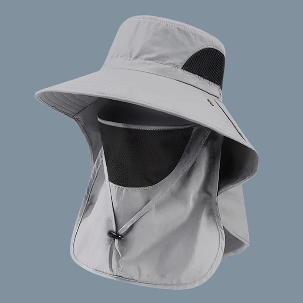 UV Protection Sun Hat With Neck Flap For Fishing Hiking And Outdoor Wear 7