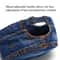 Flat Top Military Cap Washed Denim Duckbill Sun Hat For Large Head Fit 3