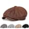 Mens Lightweight Newsboy Cap Retro Summer Beret Hat 0