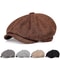 Mens Lightweight Newsboy Cap Retro Summer Beret Hat 0