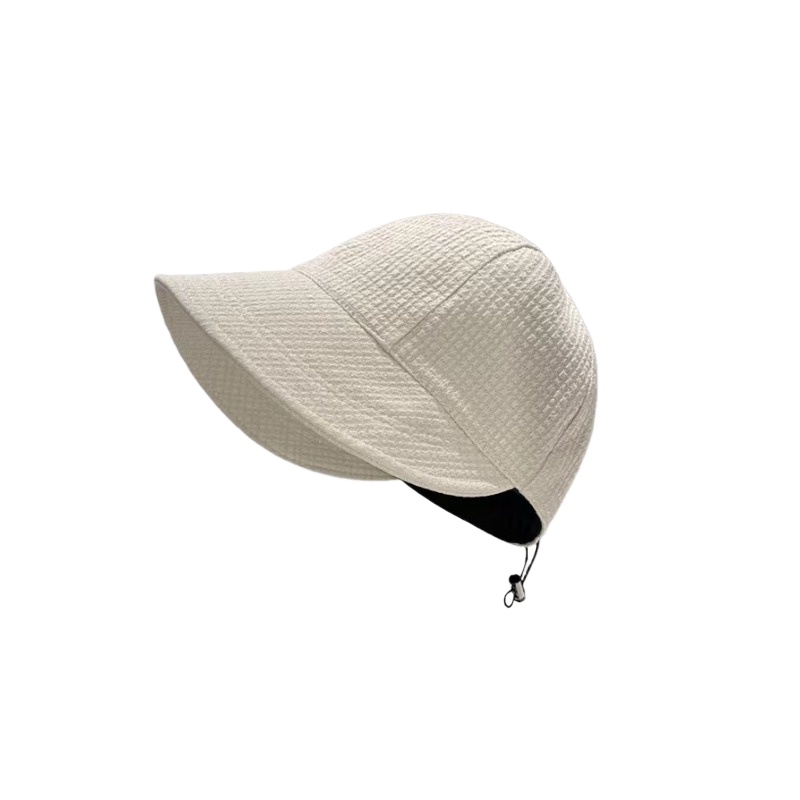 Waffle Womens Sun Hat Adjustable Summer Bucket Visor Cap 3